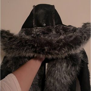 Jordan Craig El Jefe Shearling Moto Coat-Boys